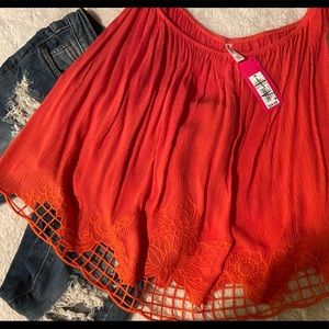 Medium Xhilaration Orange Shirt